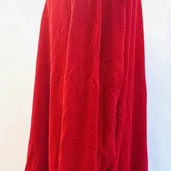 NWT SONOMA Women Long Sleeve Pull Over Round Neck 100% Cotton Red Shirt Size 5X - Picture 4 of 10